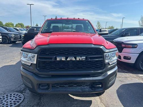 Flame Red Clearcoat 2022 RAM 2500 Tradesman Regular Cab 4x4 8' Box