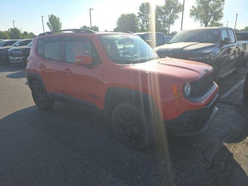 Omaha Orange 2018 Jeep Renegade Altitude