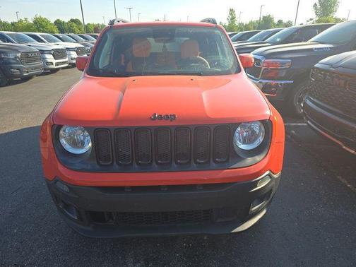 Omaha Orange 2018 Jeep Renegade Altitude