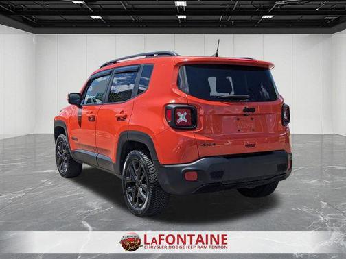 Orange 2018 Jeep Renegade Latitude