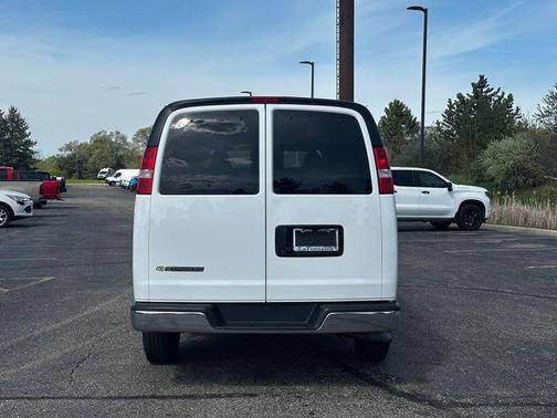 Summit White 2025 Chevrolet Express 3500 RWD 3500 Extended Wheelbase LT