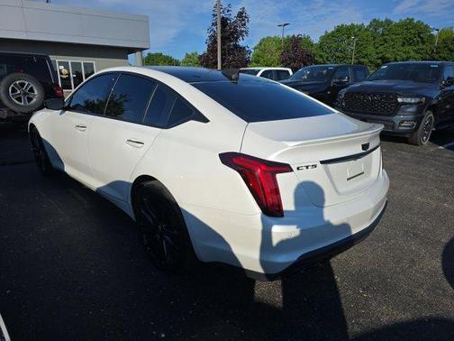 Crystal White Tricoat 2022 Cadillac CT5 Premium Luxury