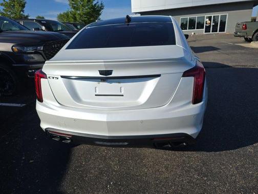 Crystal White Tricoat 2022 Cadillac CT5 Premium Luxury