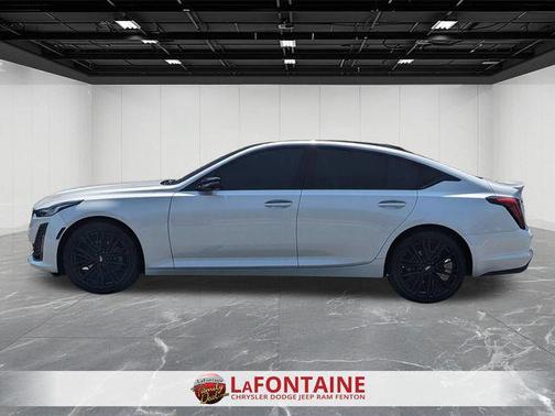 Crystal White 2022 Cadillac CT5 Premium Luxury
