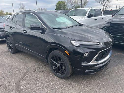 Ebony Twilight Metallic 2024 Buick Encore GX Sport Touring