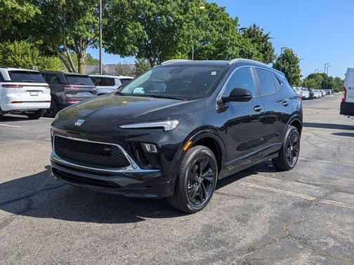 Ebony Twilight Metallic 2024 Buick Encore GX Sport Touring