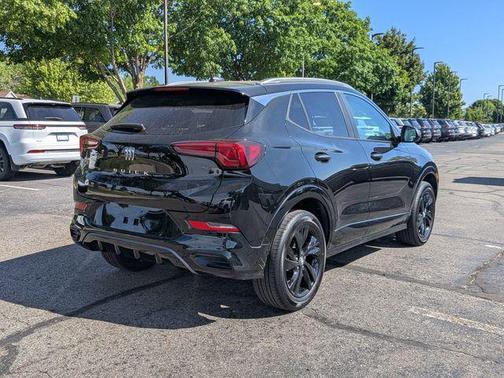 Ebony Twilight Metallic 2024 Buick Encore GX Sport Touring
