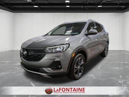 Moonstone Gray Metallic 2023 Buick Encore GX Essence