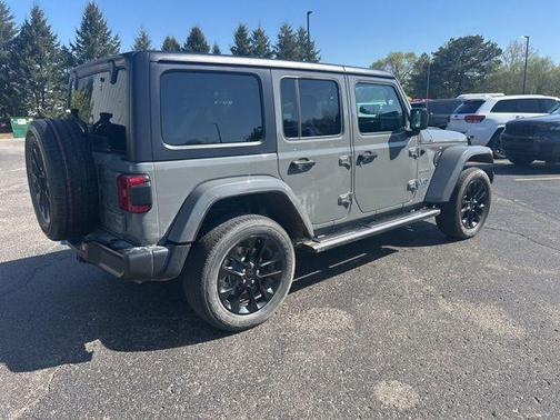 Sting-Gray Clearcoat 2023 Jeep Wrangler 4xe Sahara