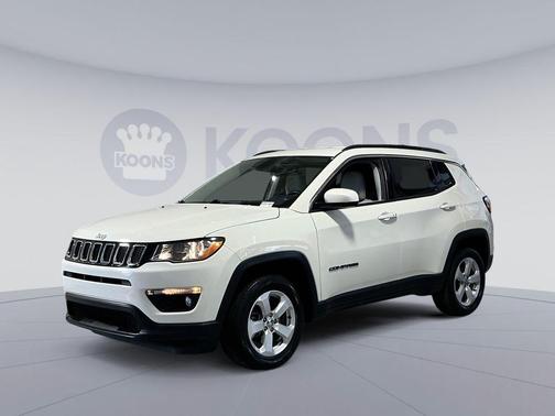 White Clearcoat 2019 Jeep Compass Latitude