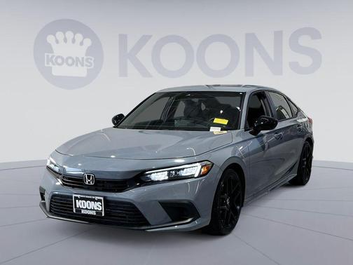 Gray 2024 Honda Civic Sport