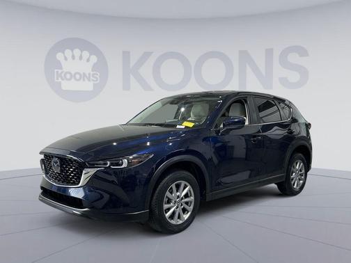 Deep Crystal Blue Mica 2023 Mazda CX-5 2.5 S Preferred Package