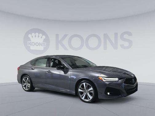 Modern Steel Metallic 2022 Acura TLX Advance