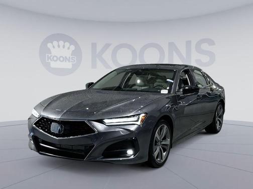 Modern Steel Metallic 2022 Acura TLX Advance