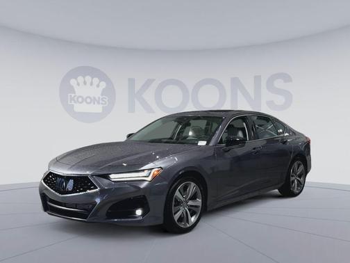 Modern Steel Metallic 2022 Acura TLX Advance