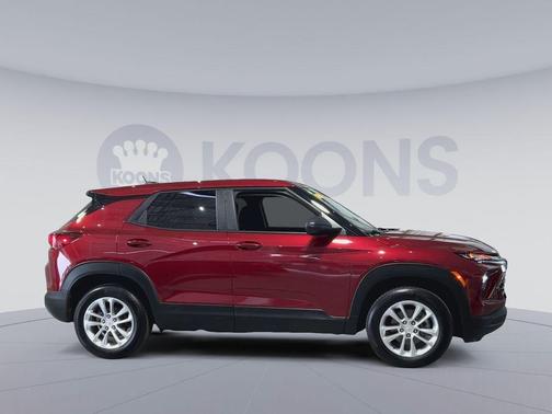 Crimson Metallic 2024 Chevrolet Trailblazer LS