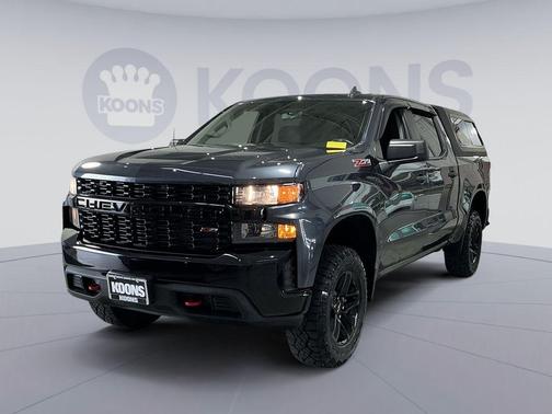 Shadow Gray Metallic 2021 Chevrolet Silverado 1500 Custom Trail Boss