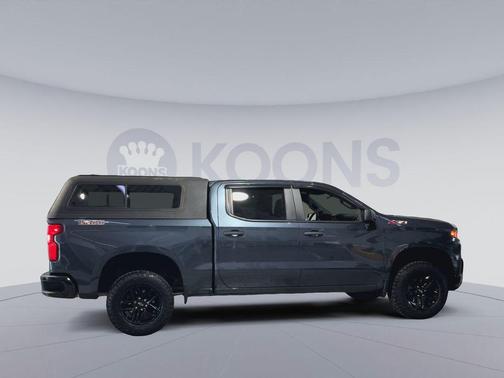 Shadow Gray Metallic 2021 Chevrolet Silverado 1500 Custom Trail Boss