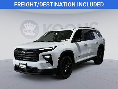 Polar White Tricoat 2026 Chevrolet Traverse LT