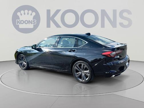 Black 2021 Acura TLX Technology