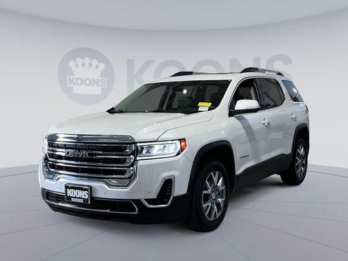 White Frost Tricoat 2022 GMC Acadia AWD SLT