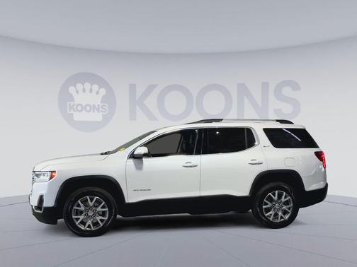 White Frost Tricoat 2022 GMC Acadia AWD SLT