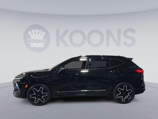 Black 2023 Chevrolet Blazer RS