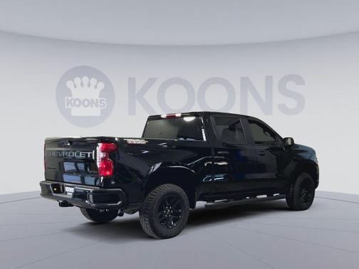 Black 2026 Chevrolet Silverado 1500 Custom Trail Boss