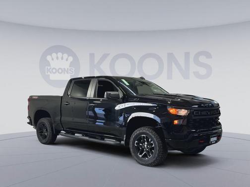 Black 2026 Chevrolet Silverado 1500 Custom Trail Boss