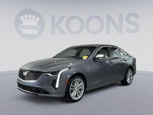 Satin Steel Metallic 2020 Cadillac CT4 Premium Luxury