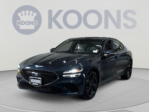 Tasman Blue 2023 Genesis G70 3.3T AWD