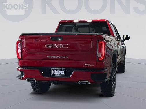 Volcanic Red Tintcoat 2025 GMC Sierra 1500 AT4