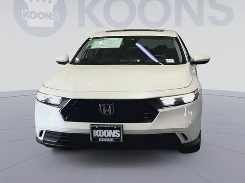 Platinum White Pearl 2024 Honda Accord EX