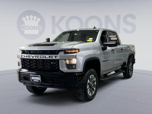 Silver Ice Metallic 2022 Chevrolet Silverado 2500 Custom