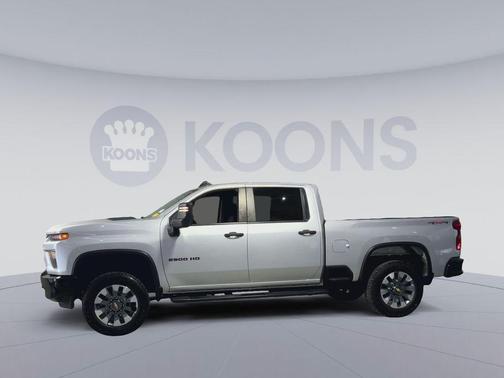 Silver Ice Metallic 2022 Chevrolet Silverado 2500 Custom