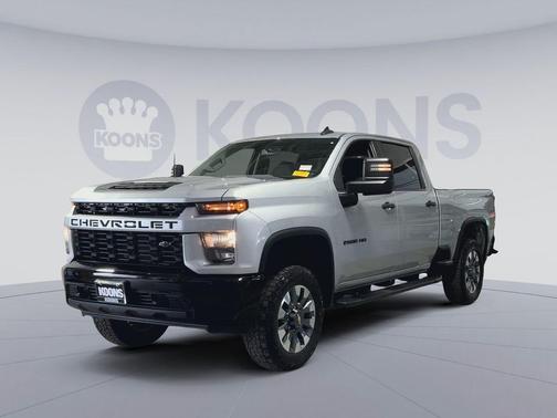 Silver Ice Metallic 2022 Chevrolet Silverado 2500 Custom