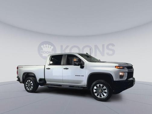 Silver Ice Metallic 2022 Chevrolet Silverado 2500 Custom
