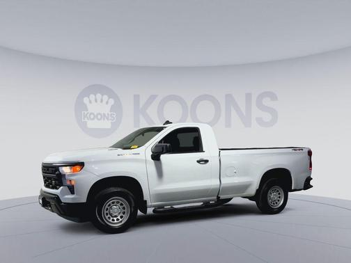 Summit White 2025 Chevrolet Silverado 1500 WT