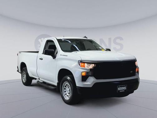 Summit White 2025 Chevrolet Silverado 1500 WT