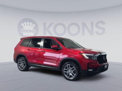 Radiant Red Metallic II 2023 Honda Passport AWD EX-L