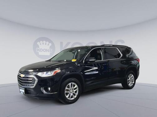 Mosaic Black Metallic 2019 Chevrolet Traverse LT Cloth