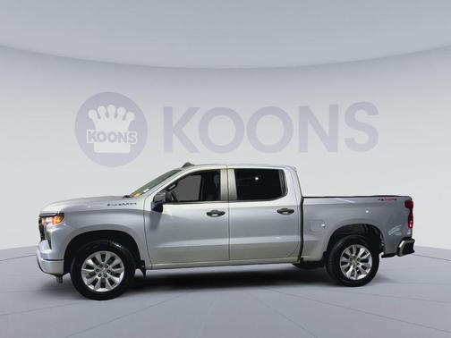 Silver Ice Metallic 2022 Chevrolet Silverado 1500 Custom