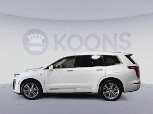 Crystal White Tricoat 2023 Cadillac XT6 Premium Luxury AWD