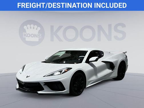 Arctic White 2026 Chevrolet Corvette Stingray w/2LT