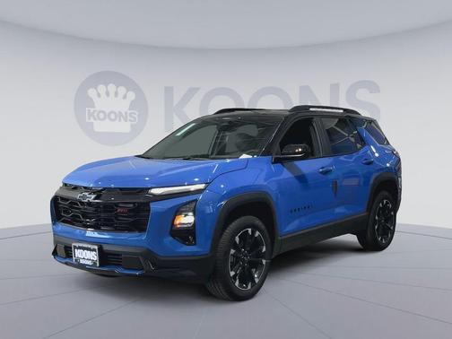 Reef Blue Metallic 2026 Chevrolet Equinox FWD RS