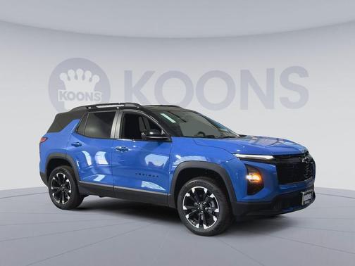 Reef Blue Metallic 2026 Chevrolet Equinox FWD RS
