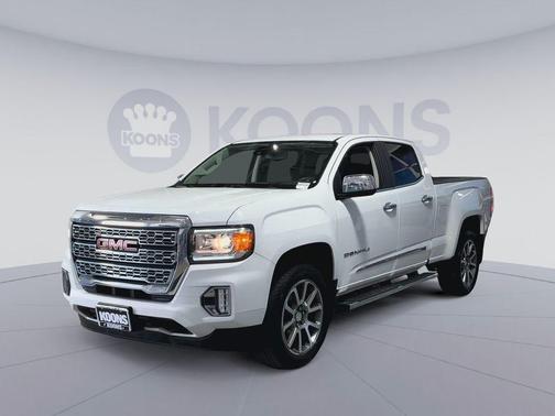 Summit White 2022 GMC Canyon Denali