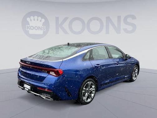 Sapphire Blue 2023 Kia K5 EX