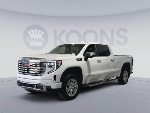 White Frost Tricoat 2025 GMC Sierra 1500 Denali