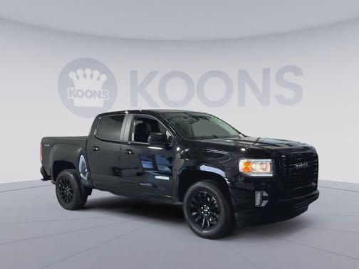 Onyx Black 2022 GMC Canyon Elevation